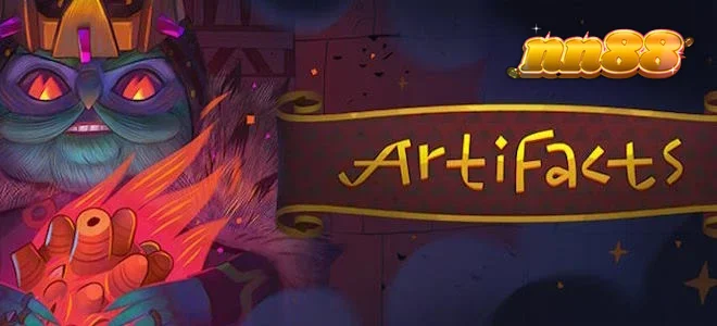 Giao diện trò chơi Artifacts với phong cách khảo cổ học bí ẩn